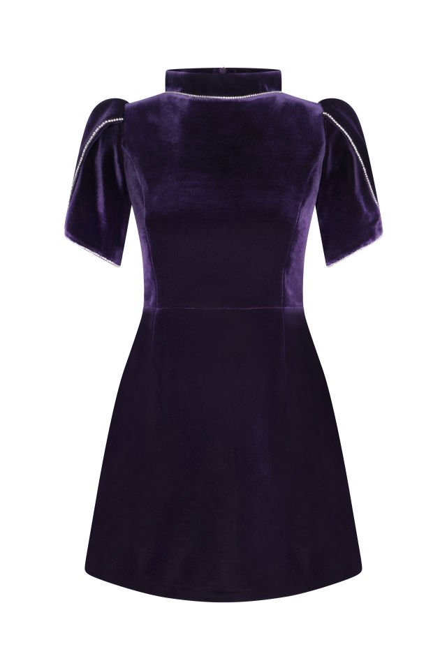 LUNA VELVET DRESS