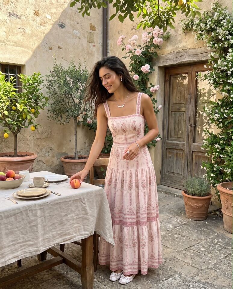 ELISE ROSE DRESS