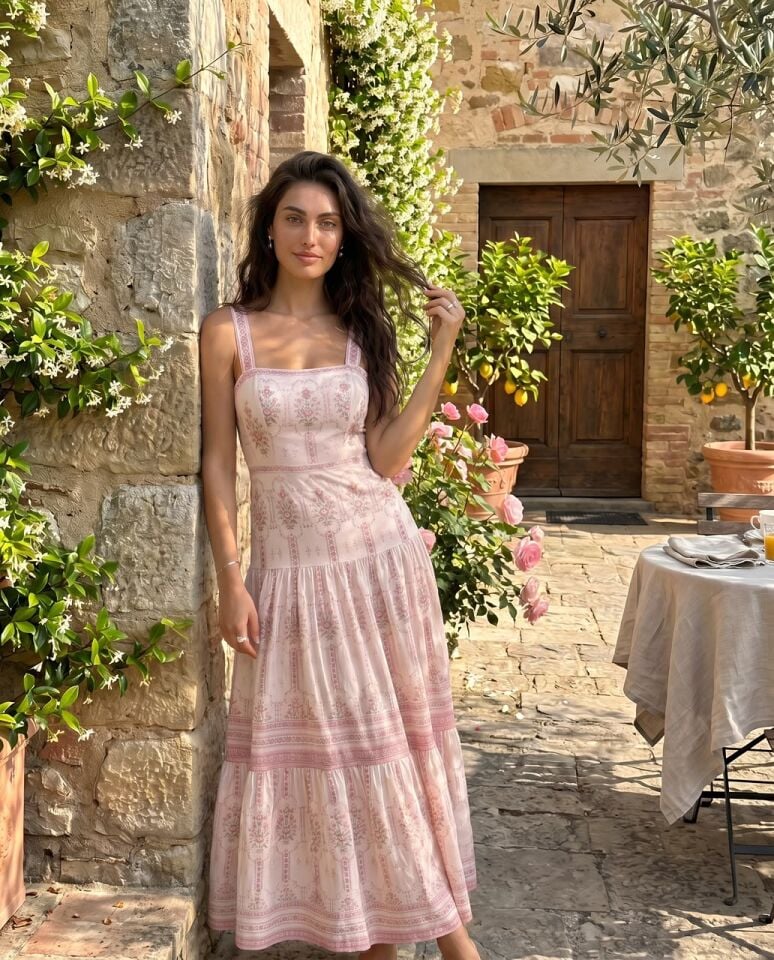 ELISE ROSE DRESS